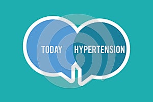 Conceptual hand writing showing Hypertension. Business photo text Medical condition in which blood pressure is extremely