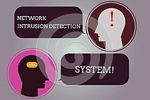 Conceptual hand writing showing Network Intrusion Detection System. Business photo text Safety security multimedia