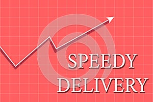 Conceptual hand writing showing Speedy Delivery. Business photo showcasing provide products in fast way or same day