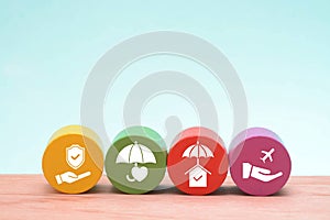 A conceptual image captures the essence of property insurance with a sturdy shield enveloping a house, symbolizing security and