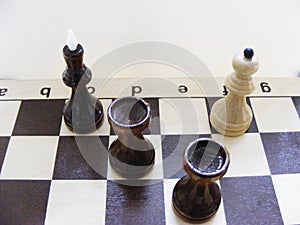 Conceptual image chess game