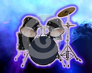 Conceptual Image of Drum Set