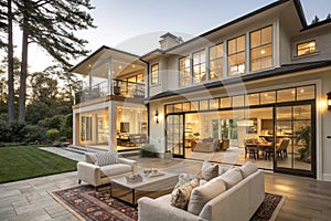 Concept image of building your own house