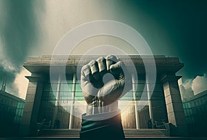 conceptual image for power and authority