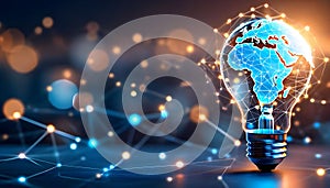 Global Innovation: Earth in a Light Bulb