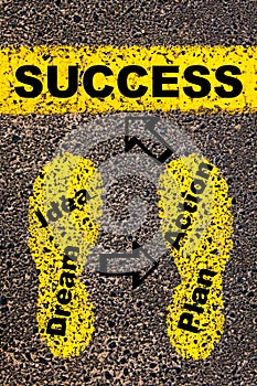 Conceptual image of Success