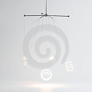 Conceptual Mobile of Modern Communication Elements