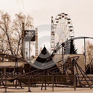 Conceptual photo of park