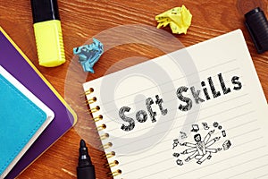 Conceptual photo about Soft Skills with written phrase