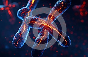 Dynamic Chromatin X-Chromosome with Molecular Complexity photo