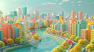 Conceptual smart city designs for regeneration with an emphasis on sustainability photo