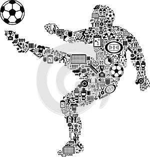 Conceptual Soccer Player