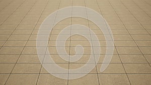 Conceptual solid and rough beige background of concrete floor as a modern pattern layout.