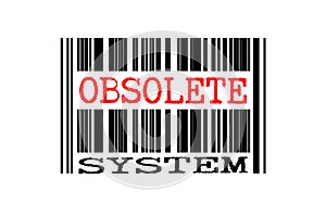 Conceptual text on bar code