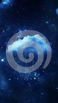 Conceptual Visualization of Cloud Computing in IoT Environment