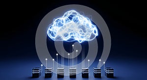 Digital Data Flow to Cloud Computing Infrastructure for Global Technology Professionals