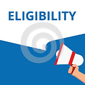 Conceptual writing showing Eligibility