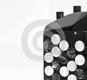 Concert accordion detail photo