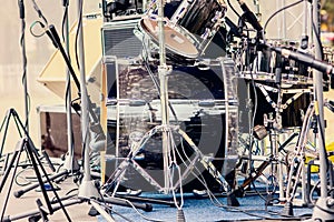 Concert drum set