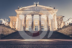 Concert hall berlin at Gendarmenmarkt at night