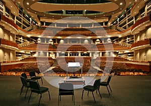 Concert Hall with chamber chair set photo