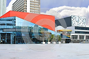 Concert hall and theater in The Hague.