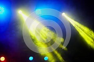 Concert light show