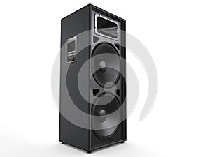 Concert speaker - side view