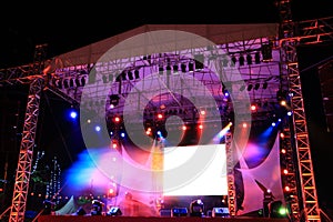 Concert stage