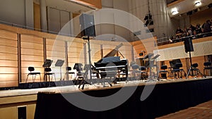 Concert stage in Sydney, where many concert recitals are held, Sydney, NSW, Australia