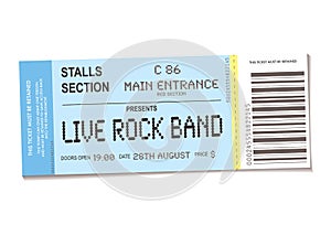 Concert ticket