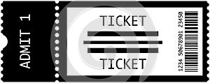 Concert Tickets Vector