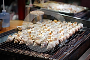 Conch Shell Grilled, Street Food Barbecue