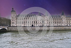 The Conciergerie is a former courthouse and prison originally part of the former royal palace