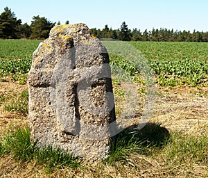 Conciliation or cruciform stone