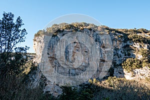 The Concluses de Lussan, Gard, France