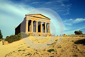 Concordia greek temple, Agrigento - Italy