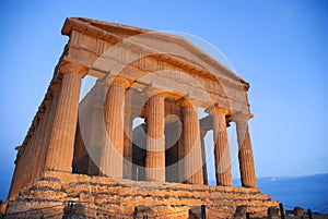 Concordia Temple in Agrigento