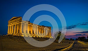 Concordia Temple in Agrigento