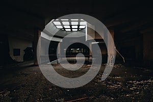 Concourse and Skylight - Abandoned Randall Park Mall - Cleveland, Ohio