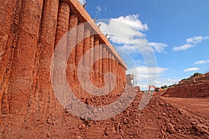 Concrete bridge supports