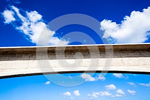 Concrete Arch Blue Sky