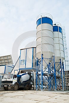 Concrete batching plant