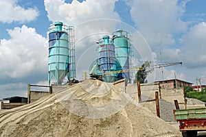 Concrete batching plant