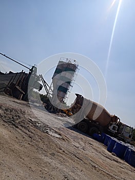 Concrete batching plant for india