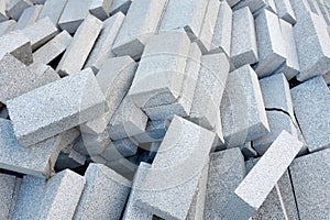 Concrete blocks or bricks