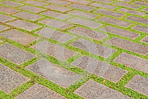 Concrete brick floor pattern texture for background