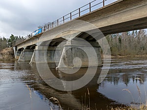 Concrete bridge, built in 1909