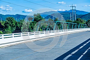 Concrete bridge cross Pai river