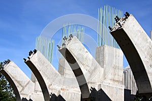 Concrete Bridge Supports